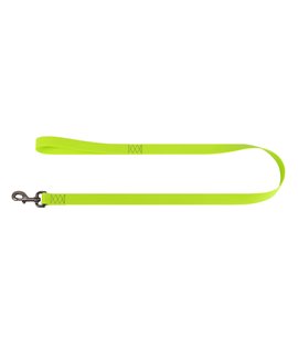 Dog Lead WAUDOG Waterproof, soft and durable. LIME GREEN