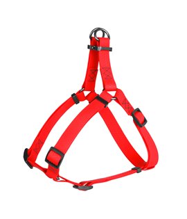 Harness WAUDOG Waterproof, soft and durable, metal hardware. RED