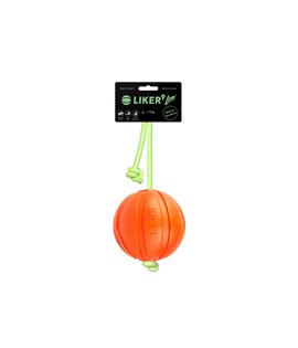 Liker Lumi 9 - a ball for dogs of large breeds with the “glow in the dark” cord