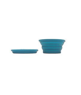 Silicone Collapsible Bowl- Blue