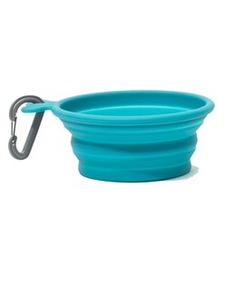 Silicone Collapsible Bowl- Blue