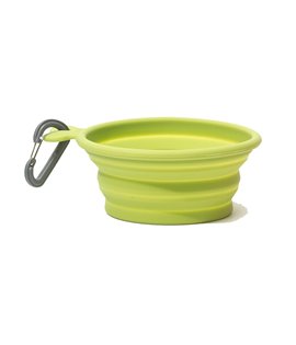 Silicone Collapsible Bowl - Green